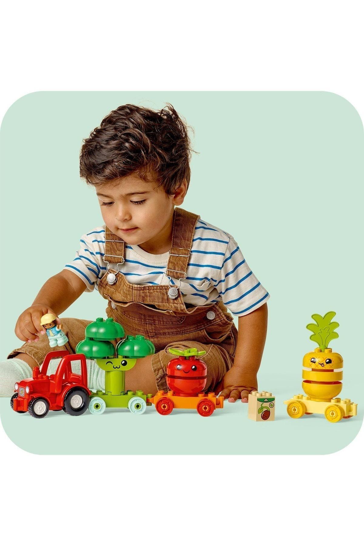 LEGO DUPLO VEGETABLE TRAKTÖR 10982