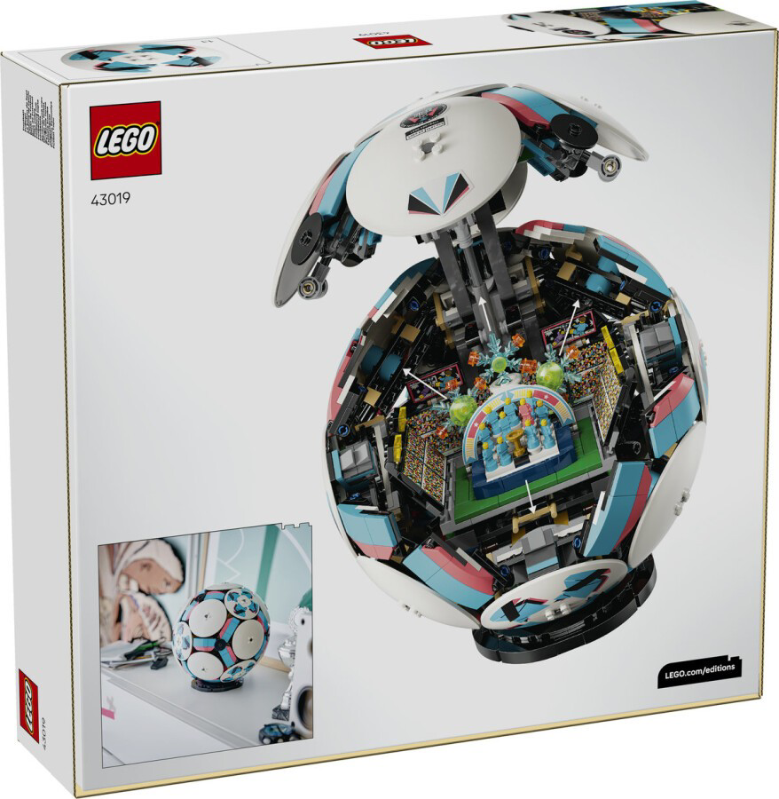 Lego Editions Football Soccer Ball 43019 Lego Editions Football Soccer Ball 43019