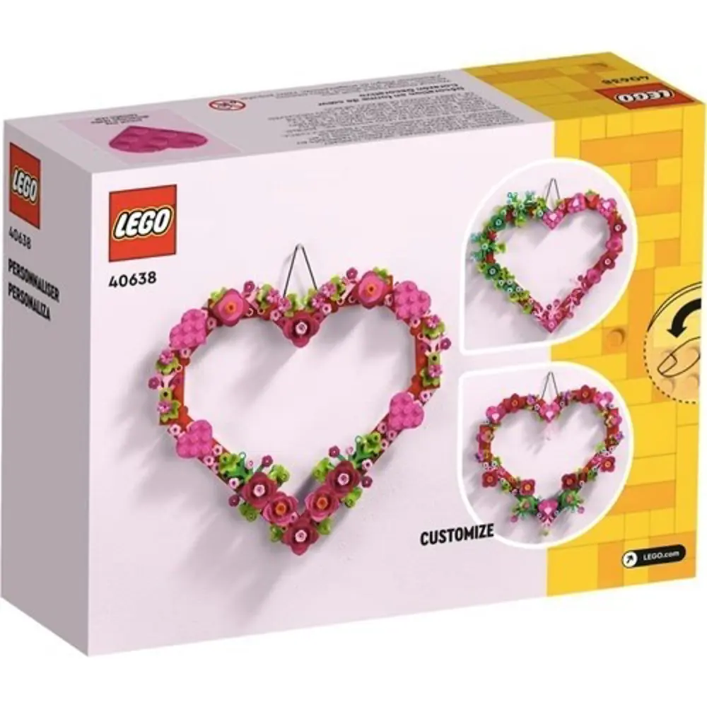 LEGO Exclusive 40638 Dekoratif Kalp Sevgililer Günü LEGO Exclusive 40638 Dekoratif Kalp Sevgililer Günü