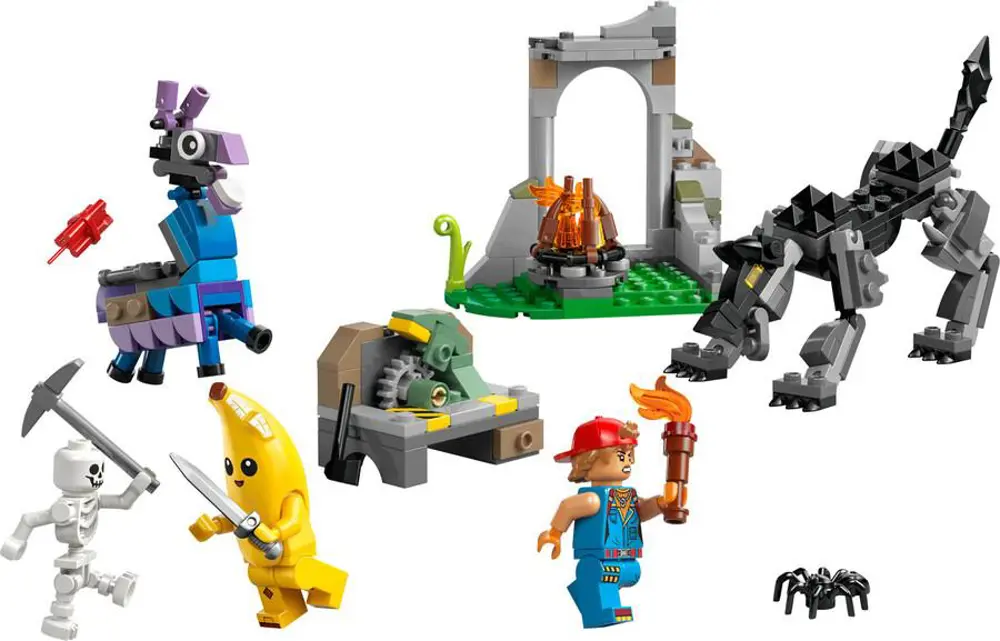 Lego Fortnite Muzaffer ve Tamirci Çırağı'nın Kampı 77075