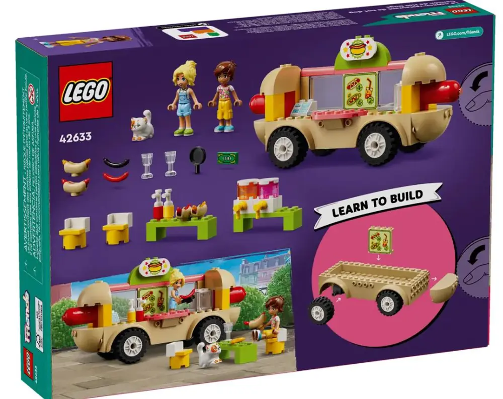 Lego Friends 42633 Hot Dog Food Truck