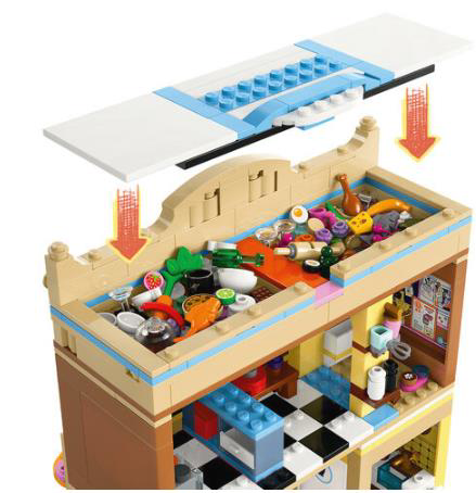 LEGO FRIENDS 42655 RESTORAN VE AHCILIK OKULU-4