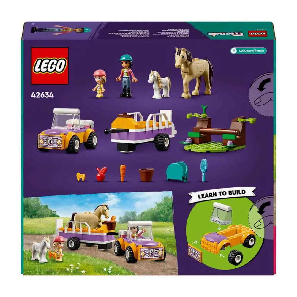 LEGO® Friends At ve Midilli Römorku 42634 LEGO® Friends At ve Midilli Römorku 42634
