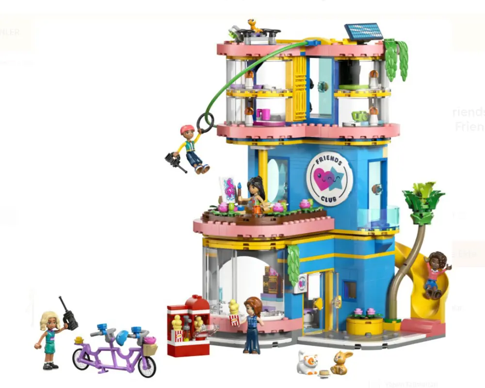 Lego Friends Friends Heartlake Şehri Friends Kulüp Evi 42689