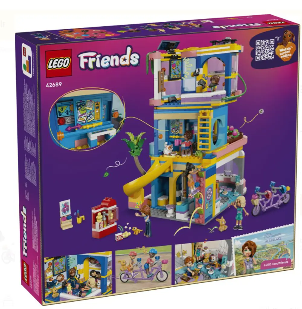 Lego Friends Friends Heartlake Şehri Friends Kulüp Evi 42689