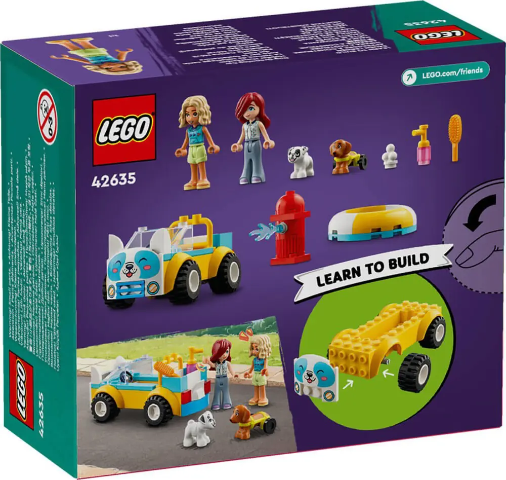 Lego Friends Köpek Kuaförü Arabası 42635