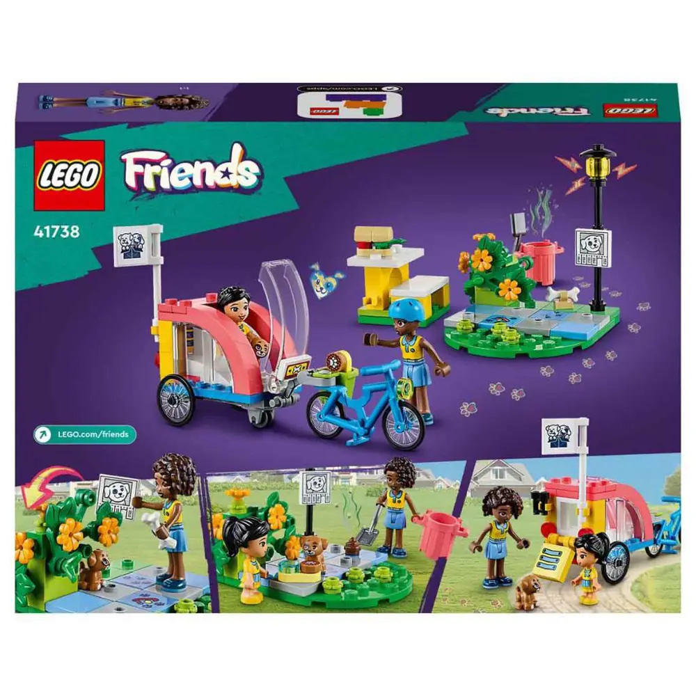 LEGO Friends Köpek Kurtarma Bisikleti 41738
