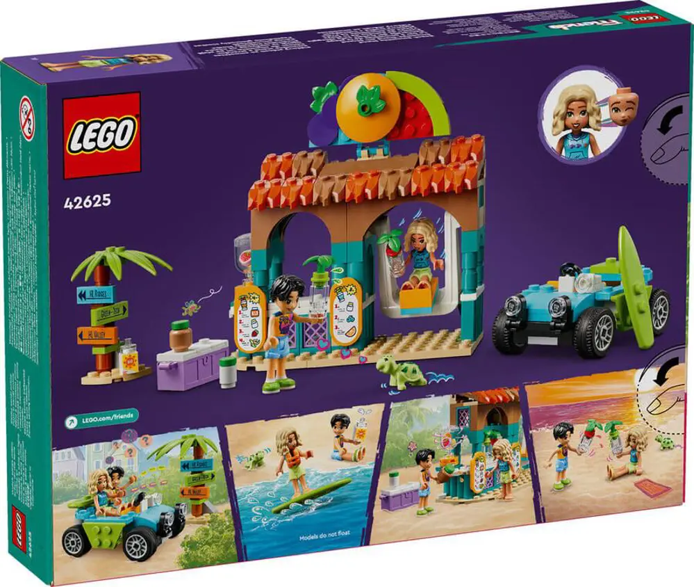 Lego Friends Meyveli İçecek Plaj Standı 42625