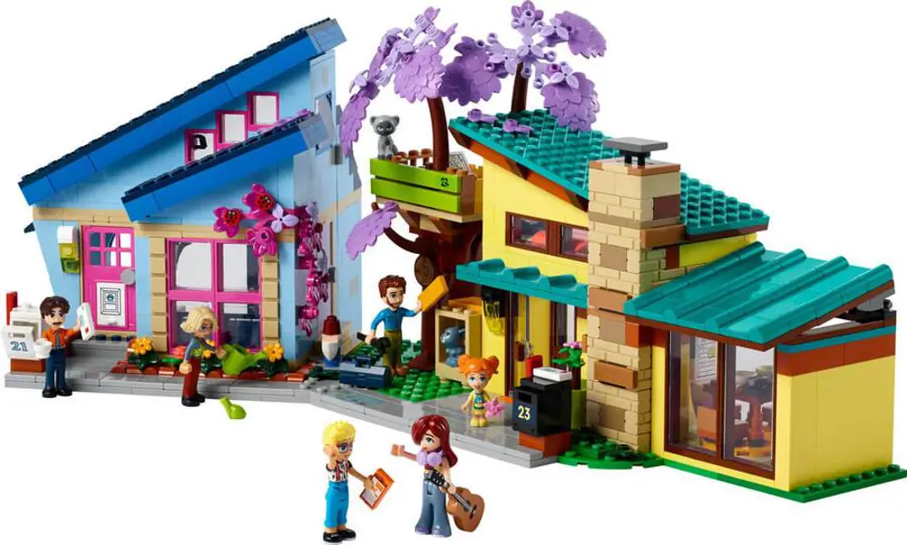 Lego Friends Olly ve Paisley'nin Aile Evleri 42620 Lego Friends Olly ve Paisley'nin Aile Evleri 42620