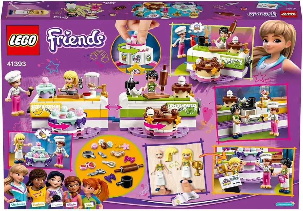 LEGO Friends Pastacılık Yarışması - Çocuklar için Yaratıcı Oyunca