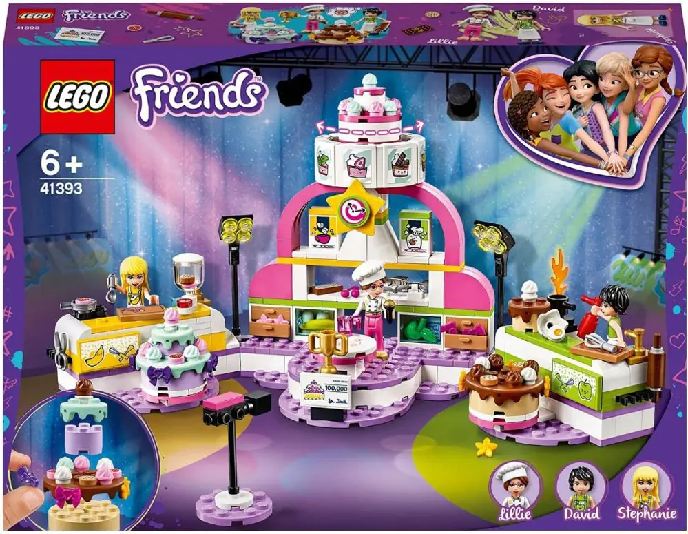 LEGO Friends Pastacılık Yarışması - Çocuklar için Yaratıcı Oyunca