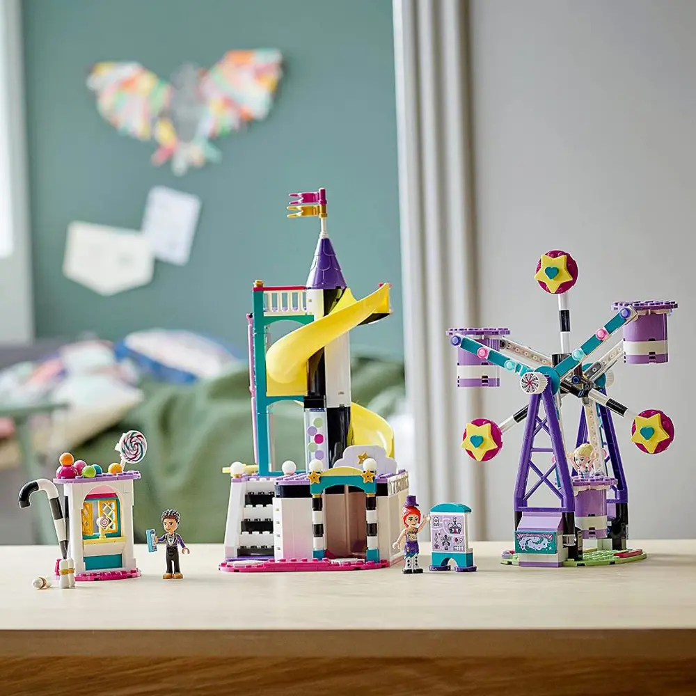 LEGO Friends Sihirli Dönme Dolap ve Kaydırak - Lunapark Temalı, 3