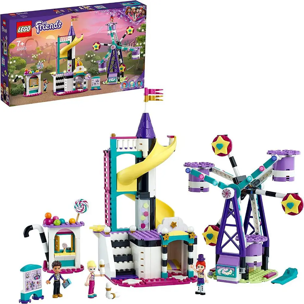 LEGO Friends Sihirli Dönme Dolap ve Kaydırak - Lunapark Temalı, 3