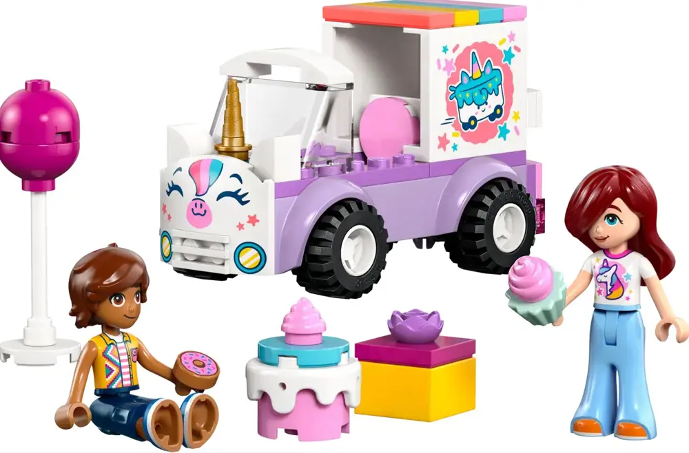 Lego Friends Unicorn Cake Delivery Car 42675