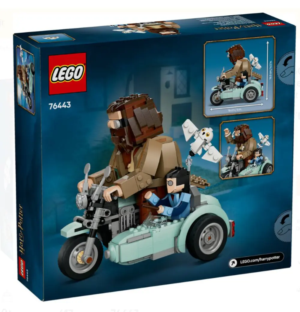Lego Harry Potter 76443 Harry Potter Hagrid ve Harry'nin Motosikl