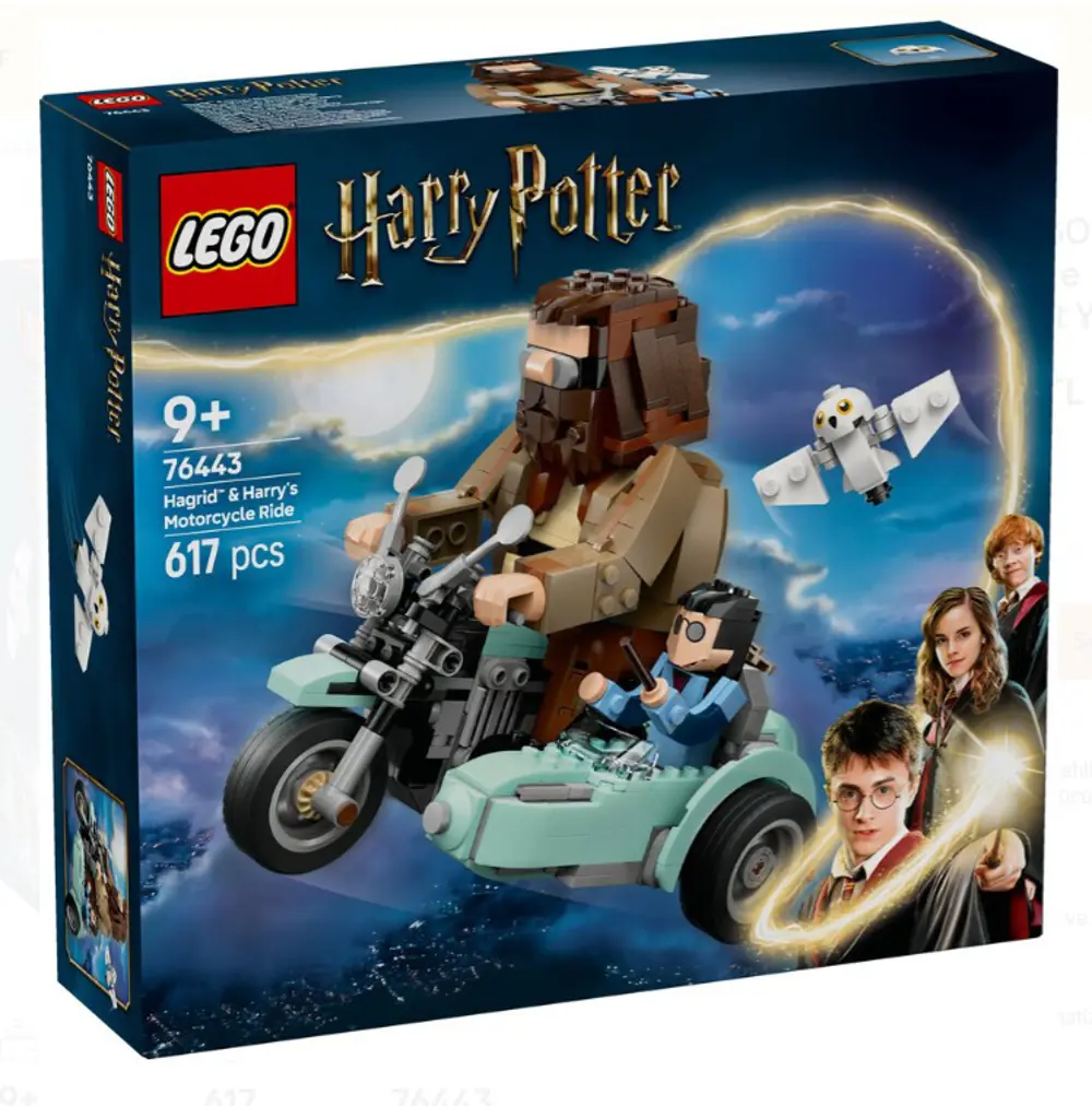 Lego Harry Potter 76443 Harry Potter Hagrid ve Harry'nin Motosikl