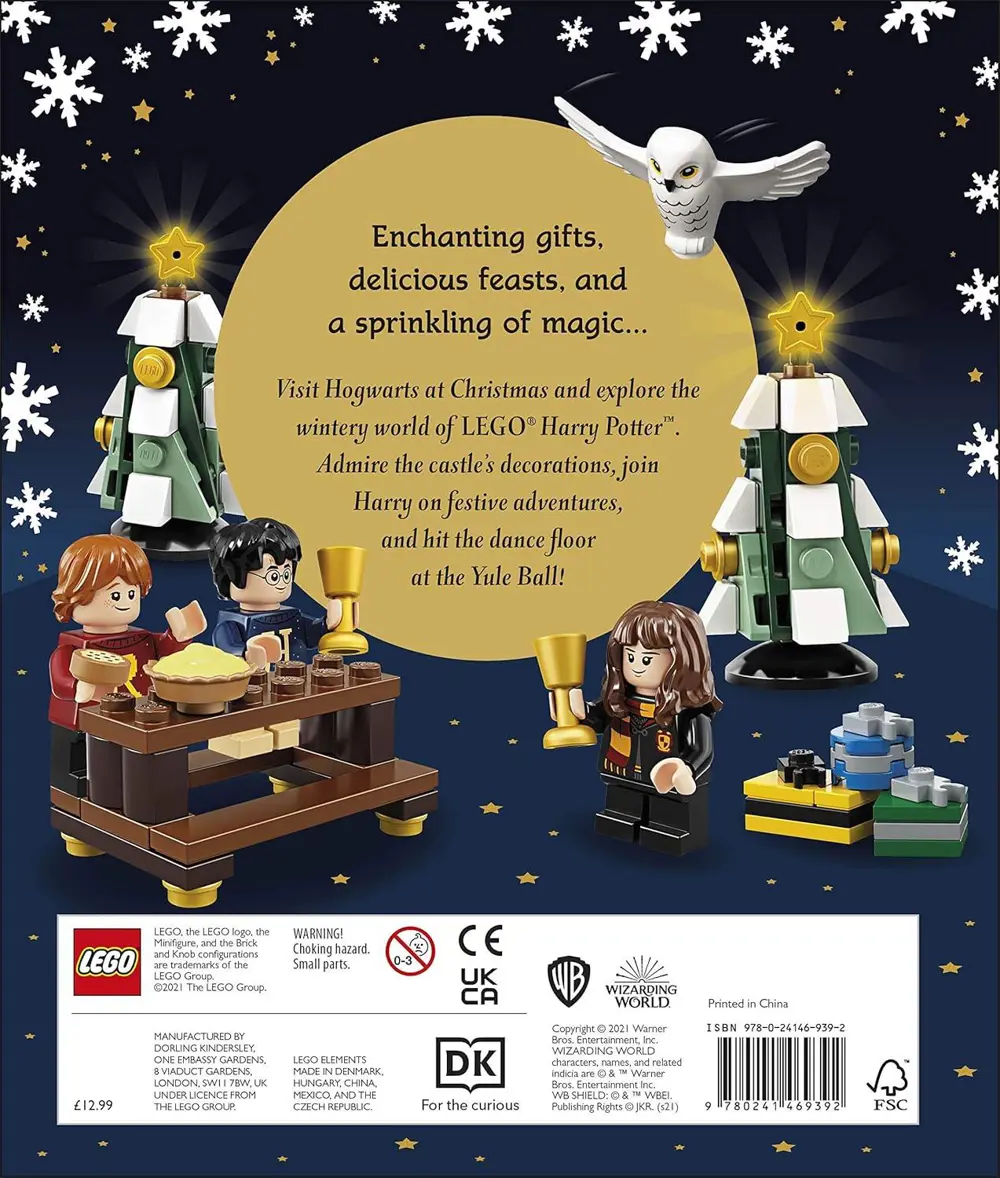 Lego Harry Potter Hogwarts At Christmas Book: with LEGO Harry Pot