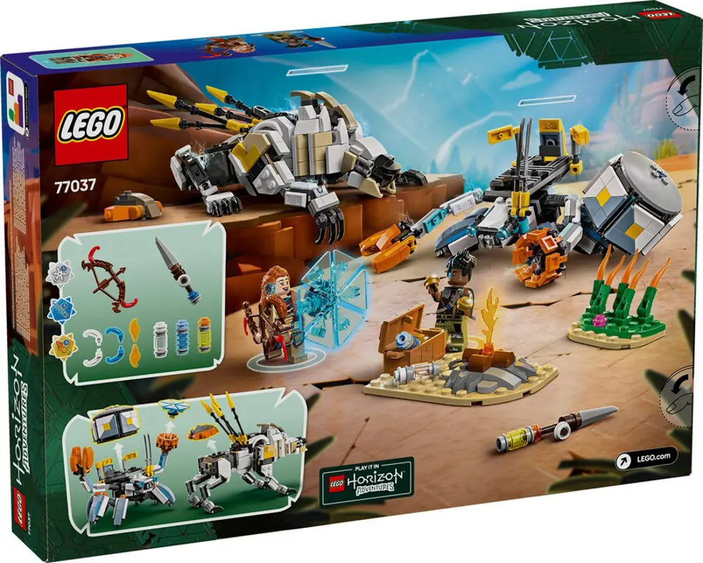 Lego Horizon Adventures Aloy & Varl vs. Shell-Walker & Sawtooth 7