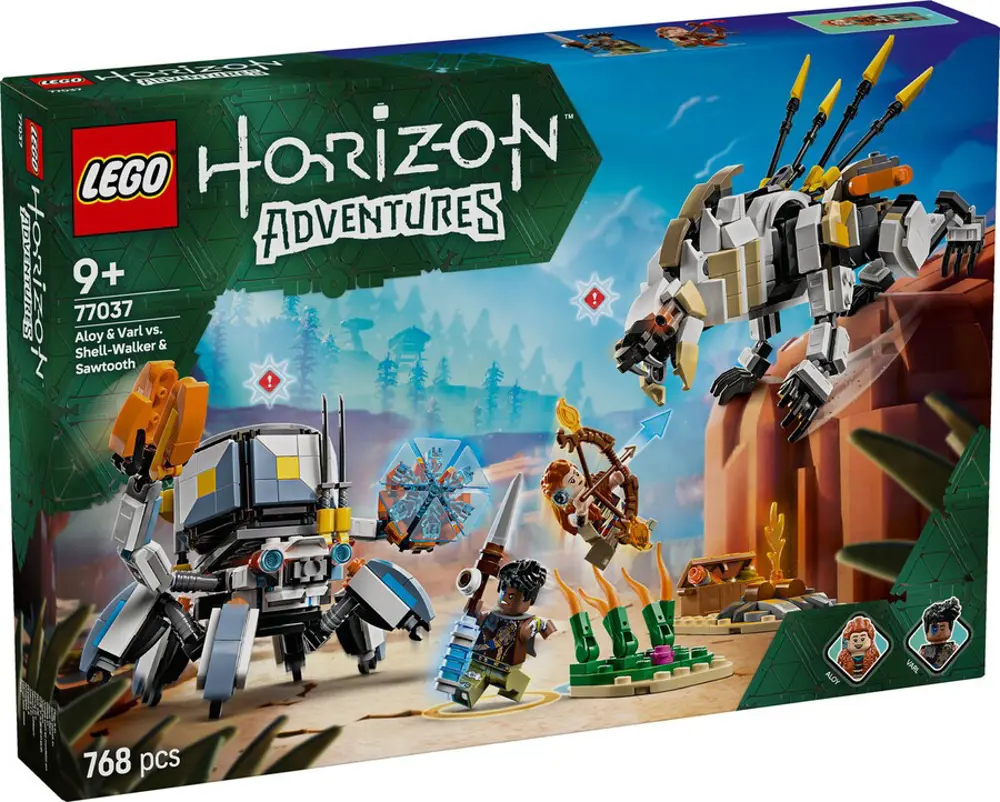Lego Horizon Adventures Aloy & Varl vs. Shell-Walker & Sawtooth 7
