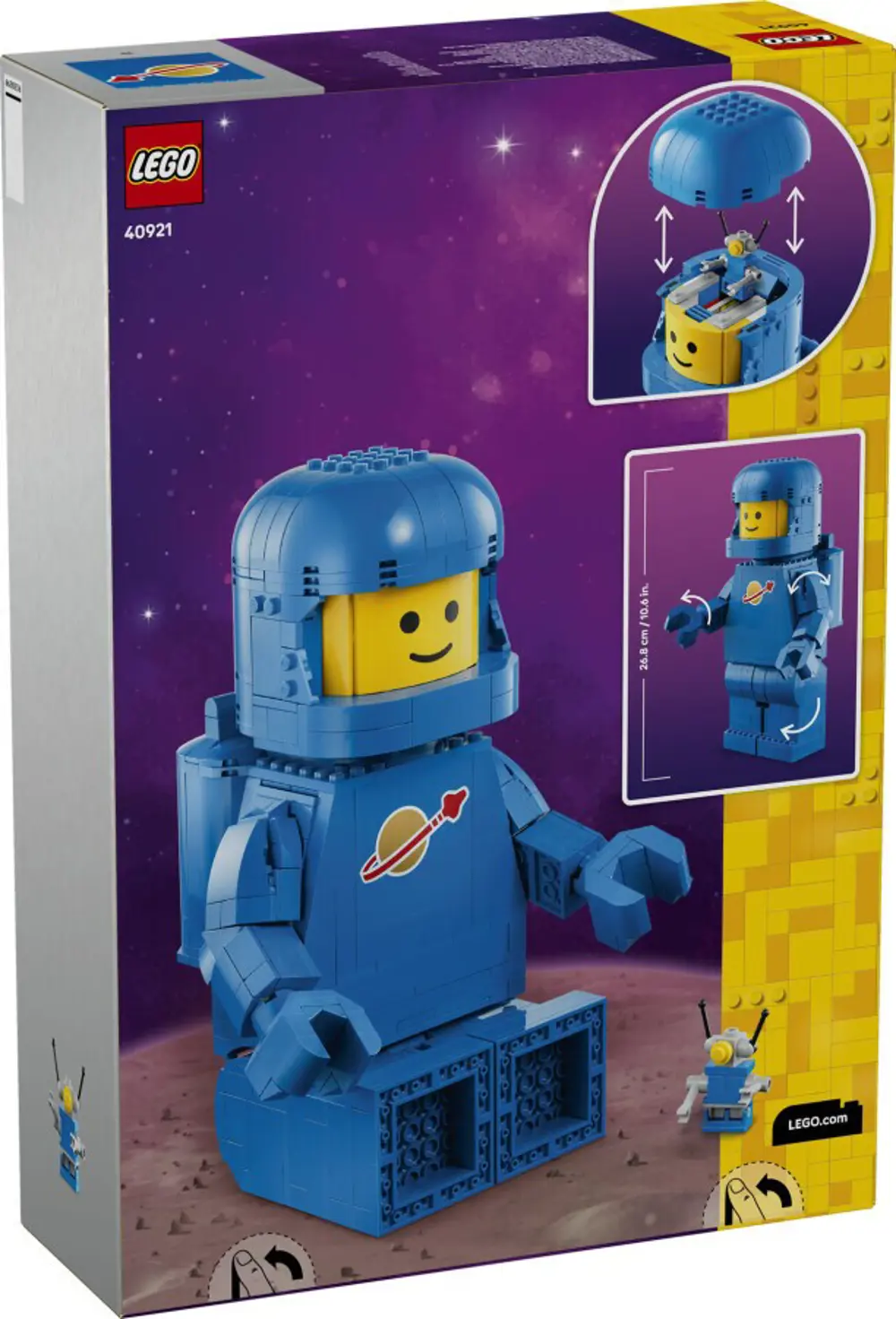 Lego Iconic Büyük Mavi Astronot Minifigürü 40921