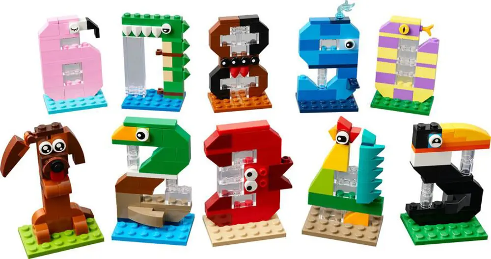 Lego iconic Doğum Günü Rakamları 40807