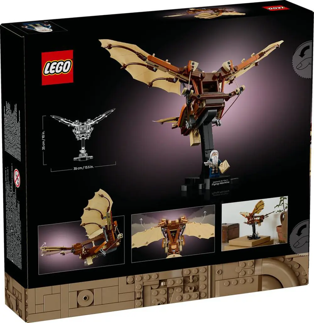 Lego icons 10363 Leonardo da Vinci'nin Uçan Makinesi
