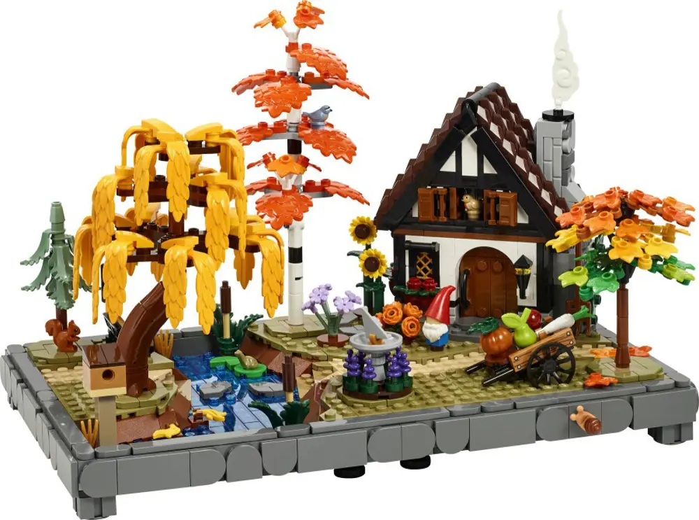 Lego icons Autumn Cottage Garden 11372