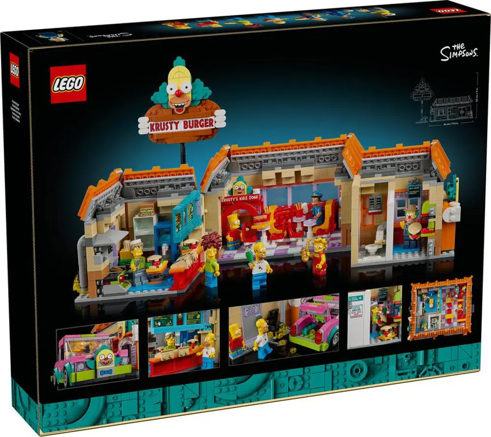 Lego icons The Simpsons: Krusty Burger 10352