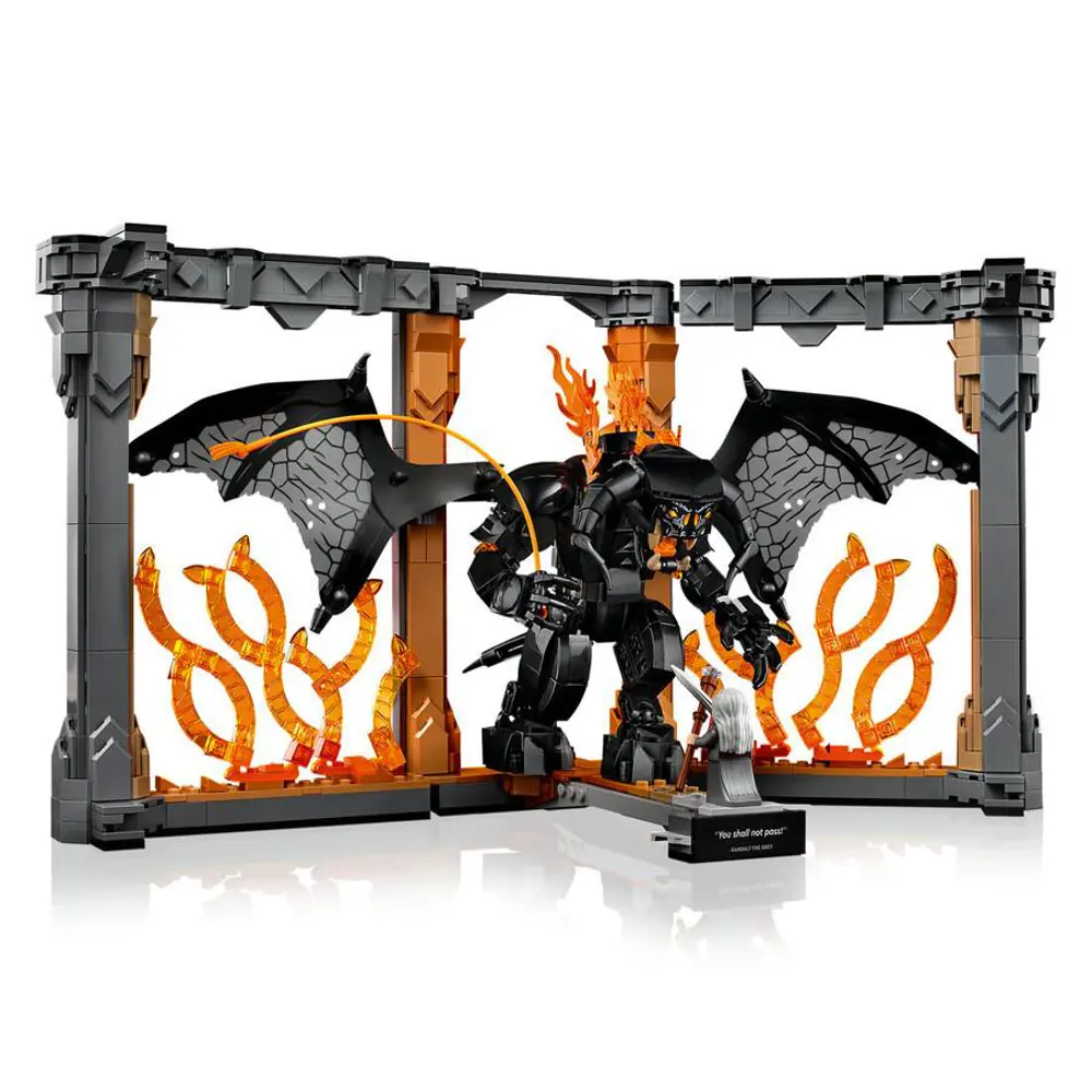 Lego icons Yüzüklerin Efendisi: Balrog™ Kitaplık Dekoru 10367