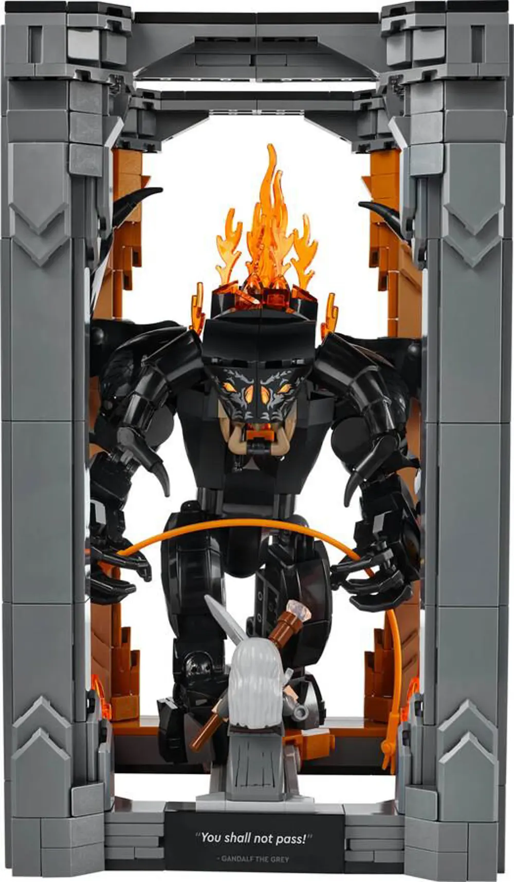 Lego icons Yüzüklerin Efendisi: Balrog™ Kitaplık Dekoru 10367