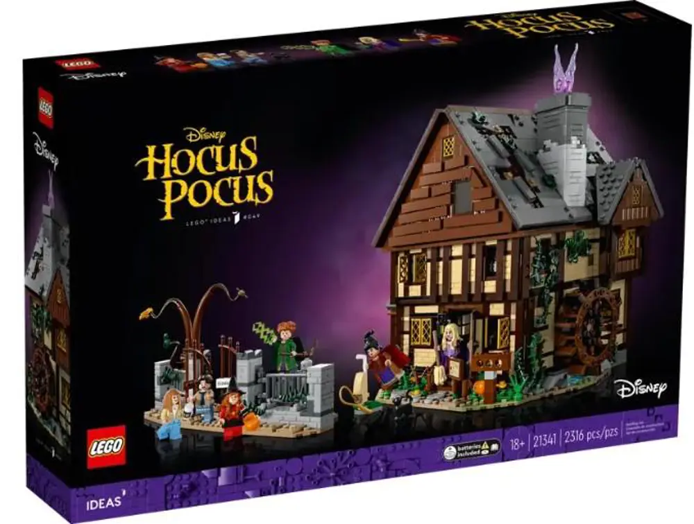 Lego ideas 21341 Disney Hocus Pocus: The Sanderson Sisters' Cotta Lego ideas 21341 Disney Hocus Pocus: The Sanderson Sisters' Cotta