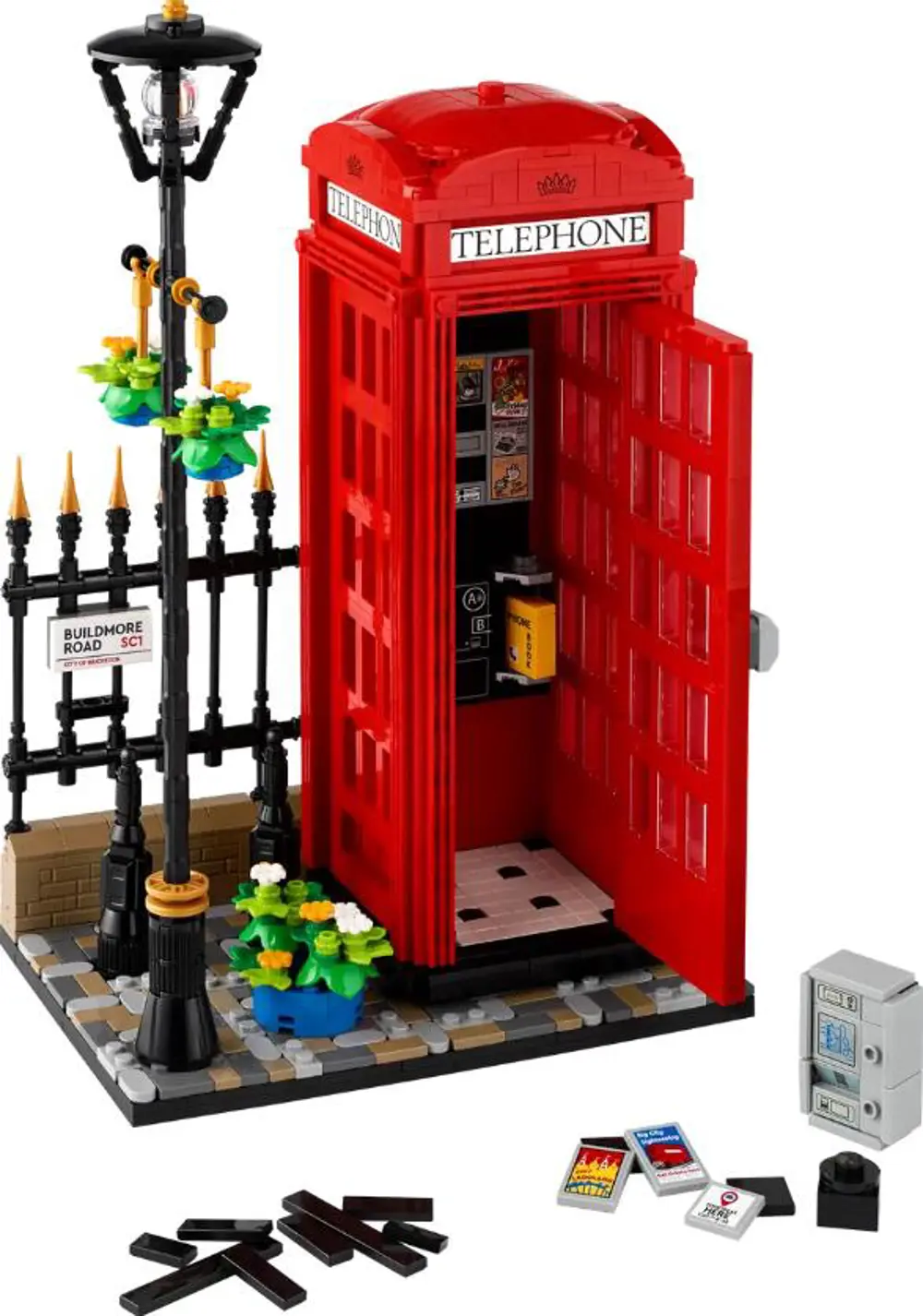 Lego ideas 21347 Red London Telephone Box Lego ideas 21347 Red London Telephone Box