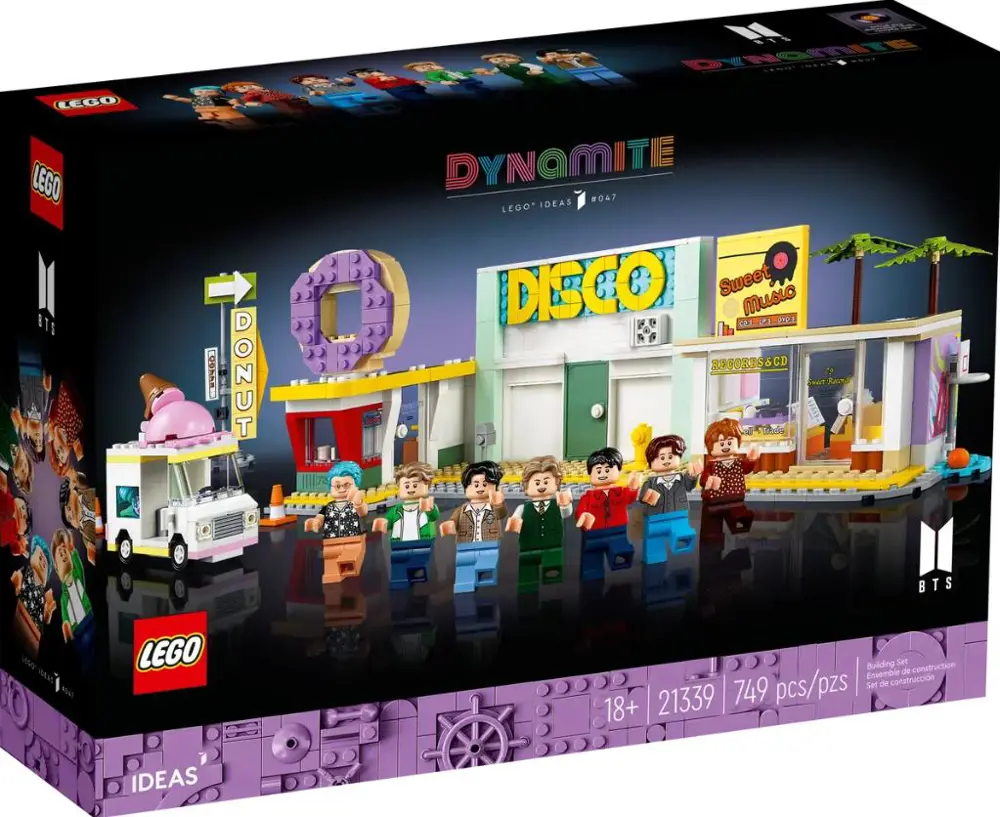 Lego ideas BTS Dynamite 21339 Lego ideas BTS Dynamite 21339