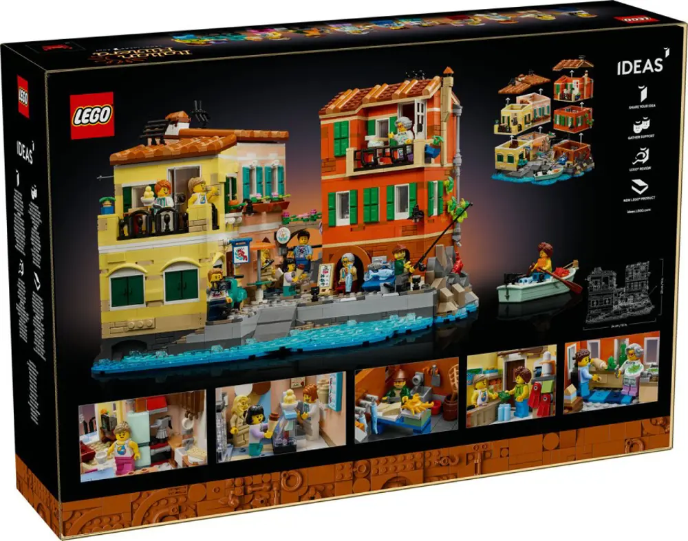 Lego Ideas İtalyan Rivierası 21359