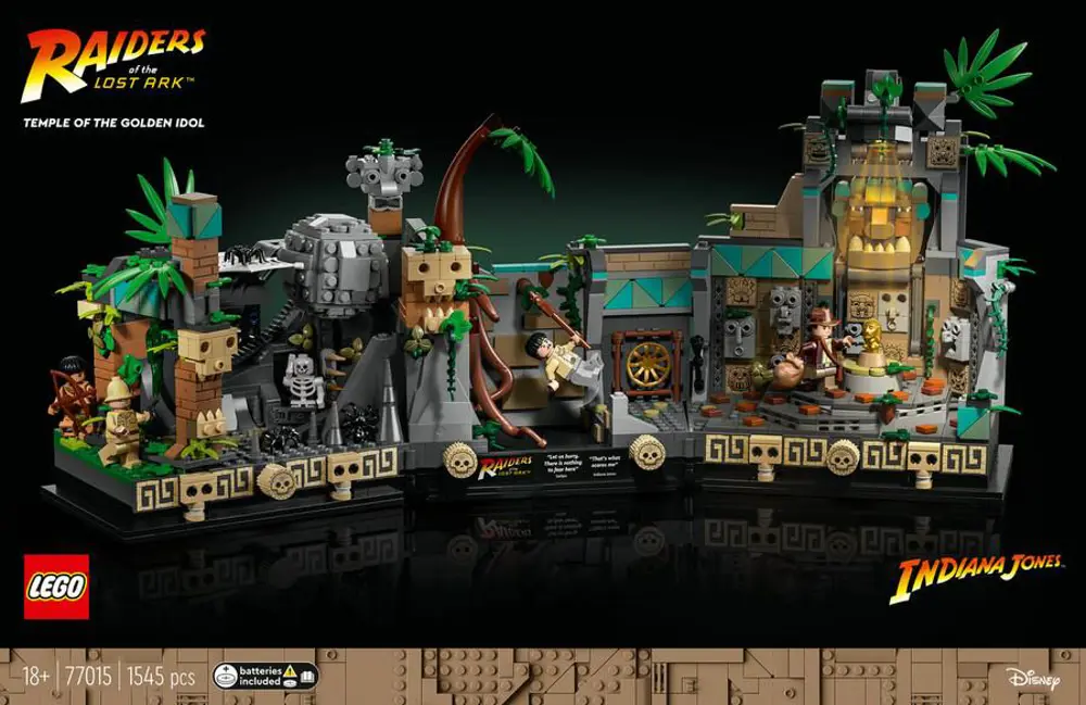 Lego indiana jones Altın İdol'ün Tapınağı 77015