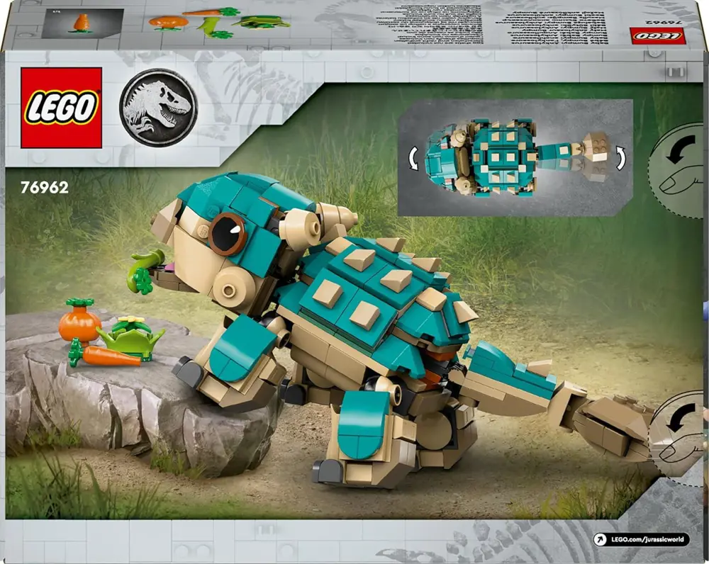 Lego Jurassic World 76962 Yavru Bumpy: Ankylosaurus Lego Jurassic World 76962 Yavru Bumpy: Ankylosaurus