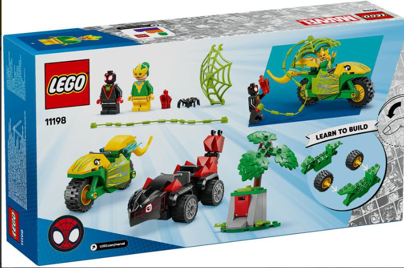 LEGO MARVEL 11198 Spın ve Elektro Dinazor Aracı-4