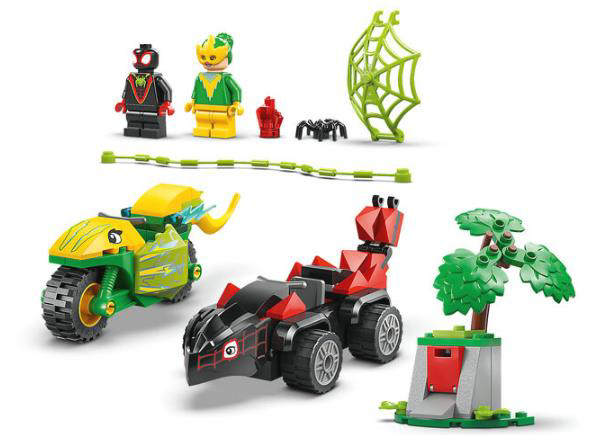 LEGO MARVEL 11198 Spın ve Elektro Dinazor Aracı-4