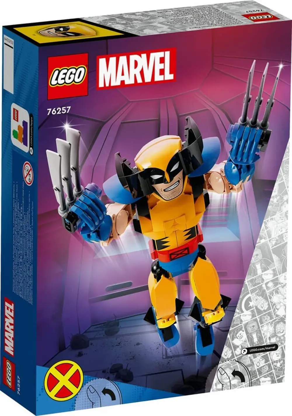 Lego  Marvel 76257 Wolverine Yapım Figürü