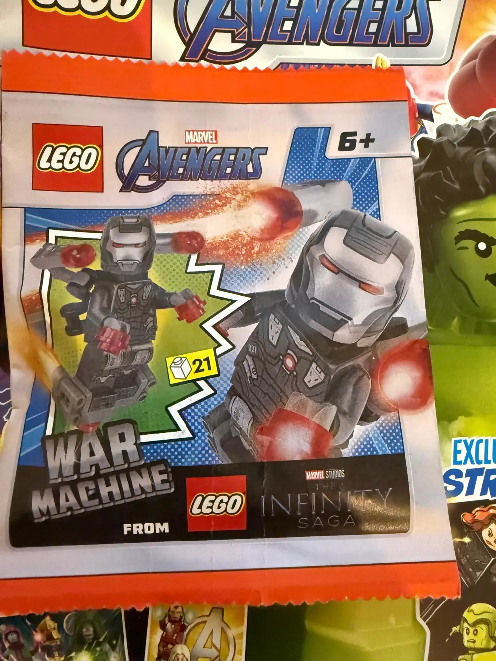 Lego Marvel Avengers Aylık Dergi 02-2025 - Flemenkçe (War Machine