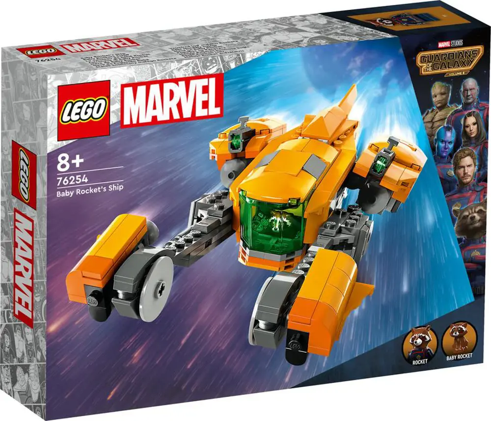 Lego Marvel Bebek Rocket’in Gemisi 76254 Lego Marvel Bebek Rocket’in Gemisi 76254