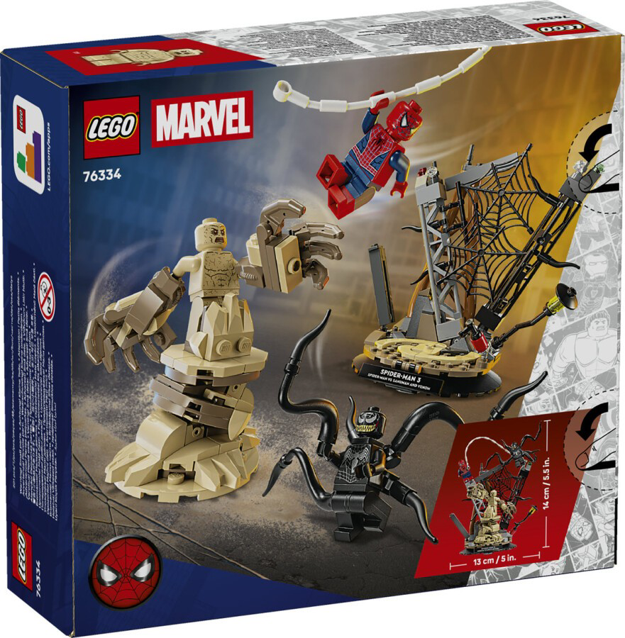 Lego Marvel Efsanevi Savaş: Örümcek Adam, Kum Adam’a Karşı 76334