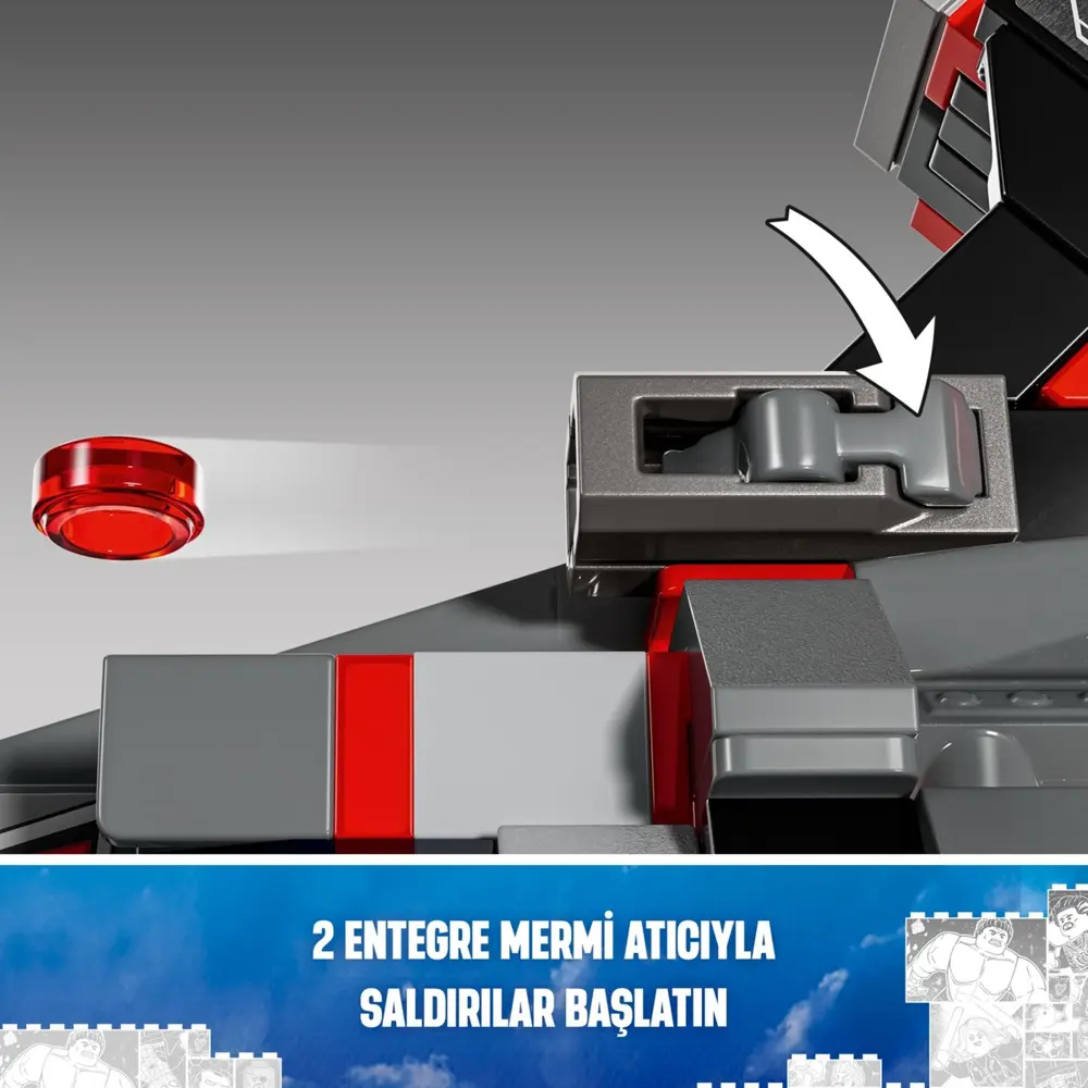Lego Marvel Kaptan Amerika ile Red Hulk Savaşı 76292
