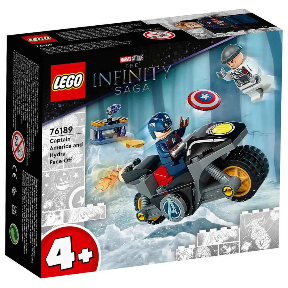 LEGO Marvel Kaptan Amerika ve Hydra Karşılaşması 76189