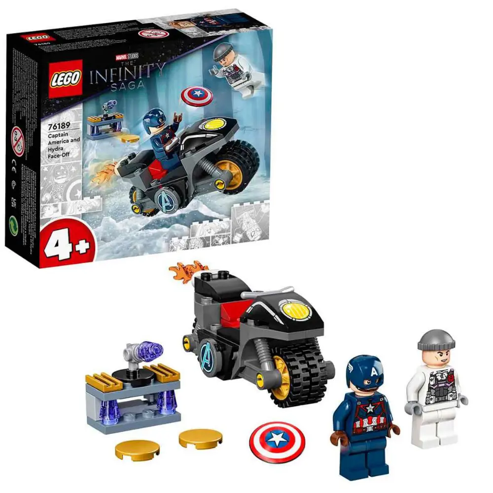 LEGO Marvel Kaptan Amerika ve Hydra Karşılaşması 76189