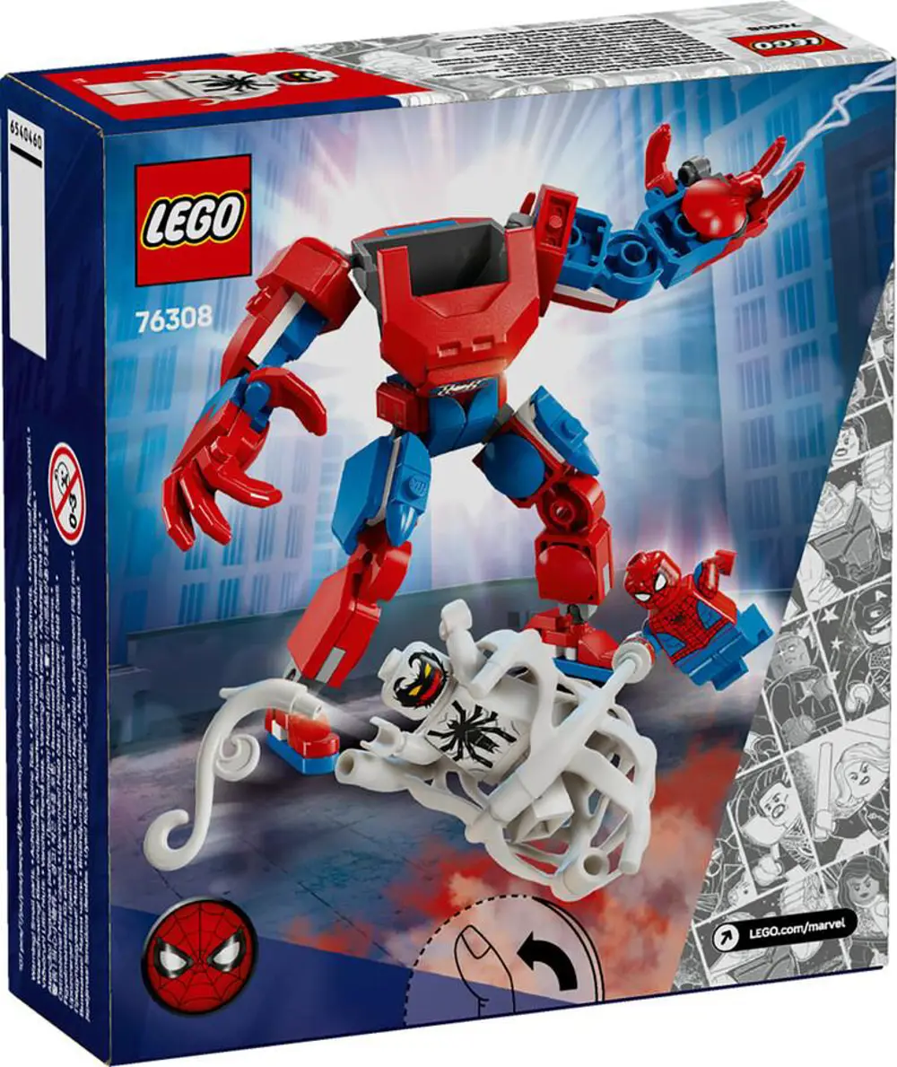 Lego Marvel Örümcek Adam Robotu, Anti Venom’a Karşı 76308 Lego Marvel Örümcek Adam Robotu, Anti Venom’a Karşı 76308