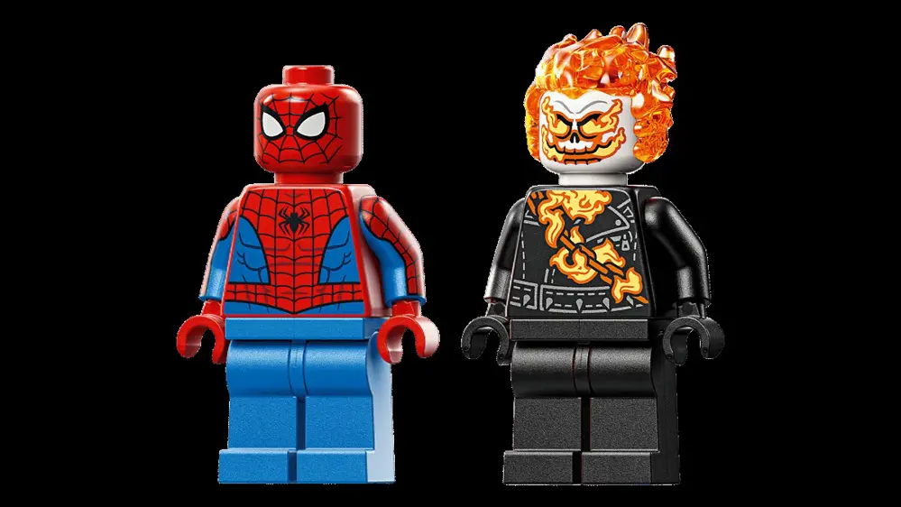 Lego Marvel Spider-Man vs. Ghost Rider Motorcycle 76335