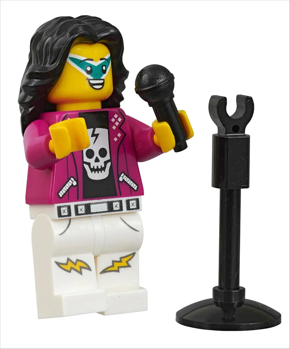 Lego Meet the Minifigures: With Exclusive Lego Rockstar Minifigur