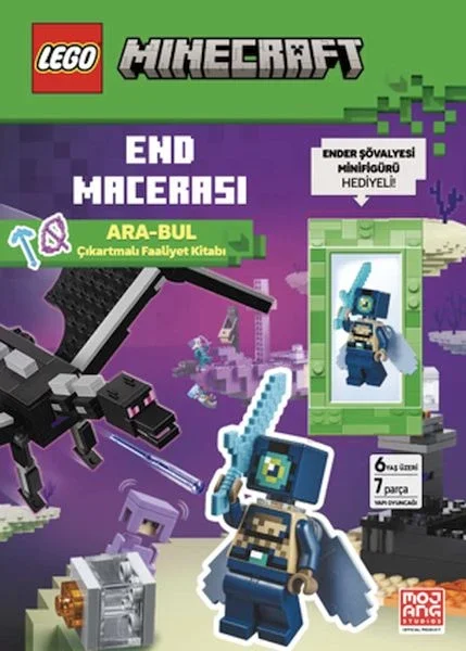 Lego Mınecraft End Macerası Ara-Bul Çıkartmalı Faaliyet Kitabı Lego Mınecraft End Macerası Ara-Bul Çıkartmalı Faaliyet Kitabı