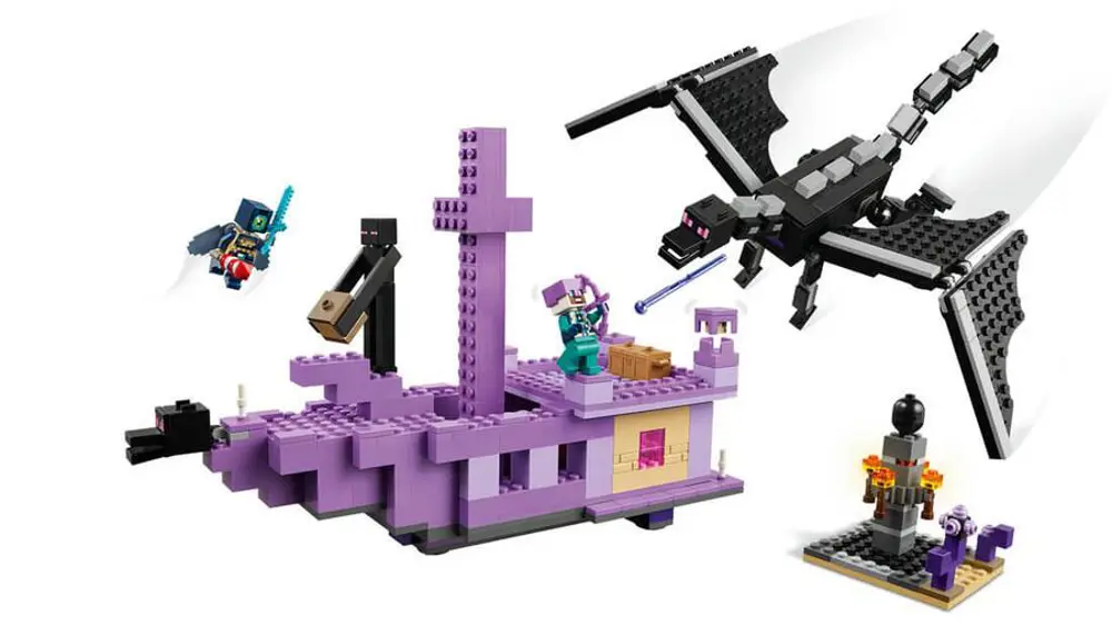 Lego Minecraft Minecraft Ender Ejderhası ve End Gemisi 21264